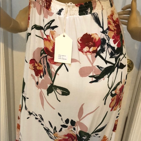 FLORAL PRINT MAXI DRESS - Picture 9 of 9